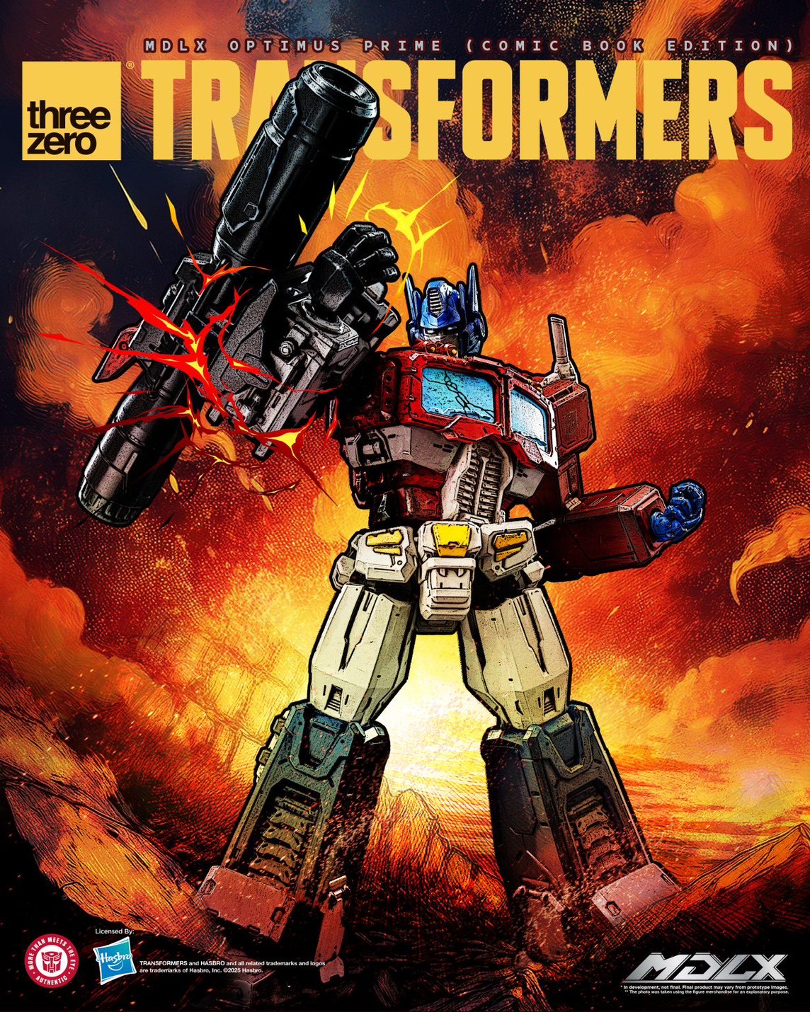 Pre-order : Transformers MDLX Optimus Prime (Comic Book Edition) by Threezero