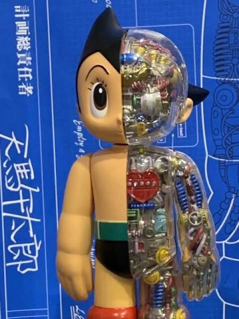 Astro Boy Mechanical Clear Version Alloy Figure by Tokyo Toys