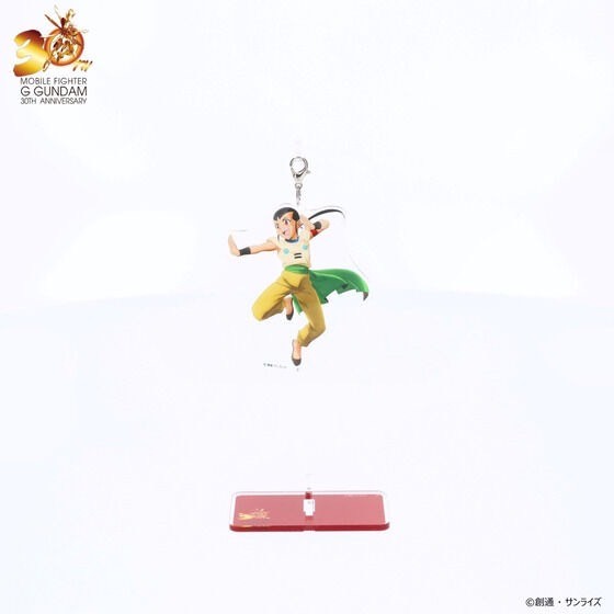 PRE-ORDER : Mobile Fighter G Gundam 30th Anniversary Illustration Swinging Acrylic Stand Character (9 types)