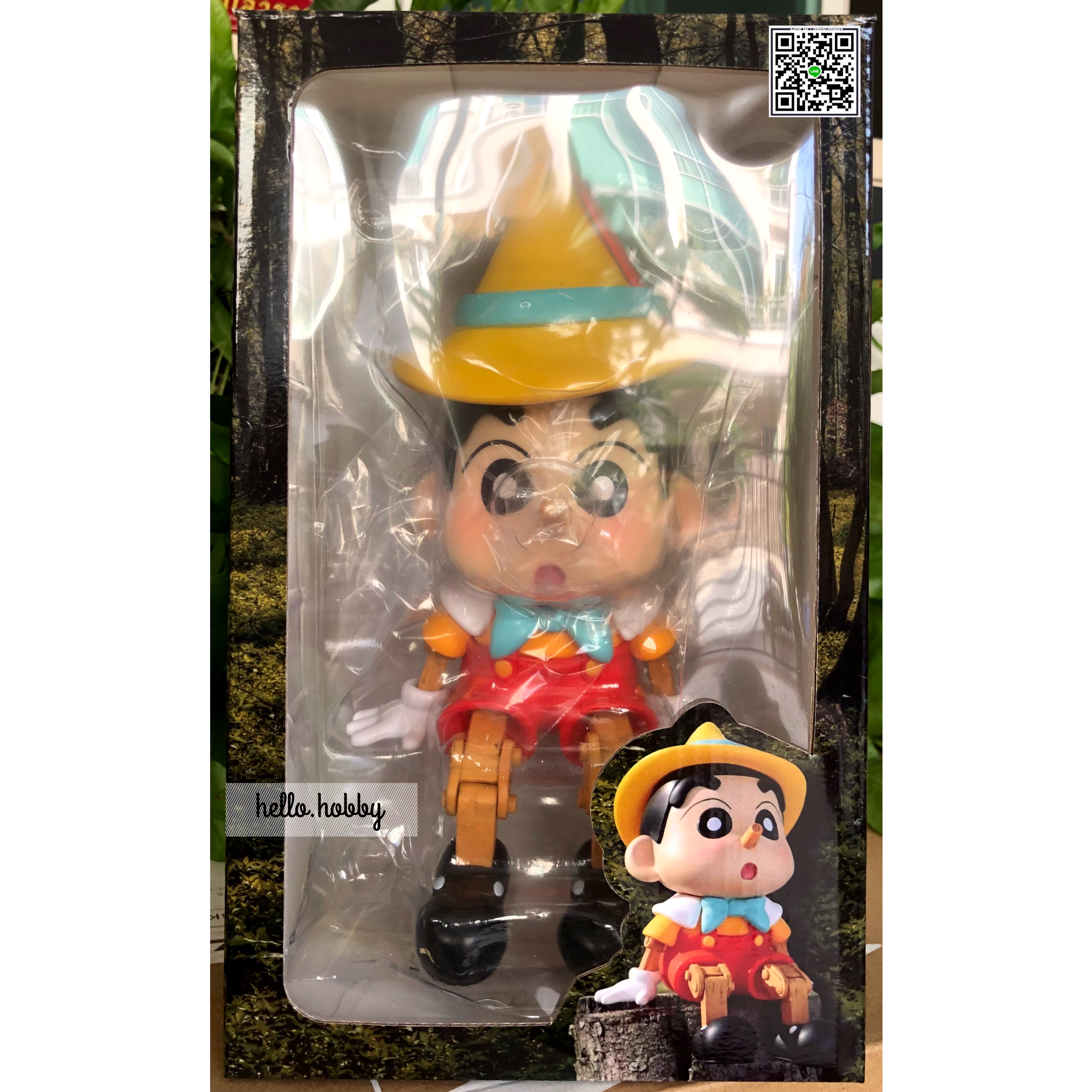 โมเดล Crayon Shinchan x Pinocchio