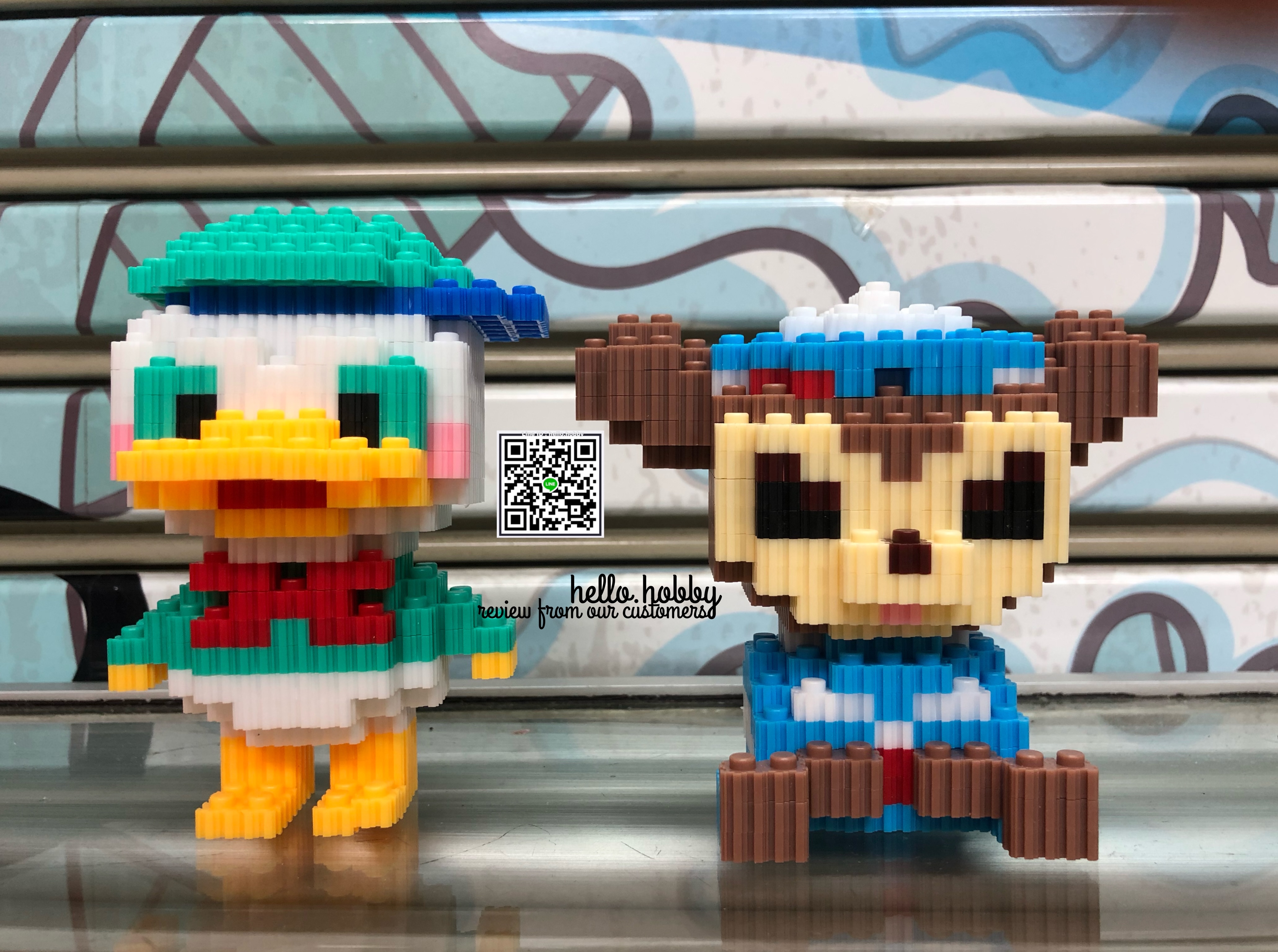 เลโก้นาโนแบบเฟืองไซส์ L - Duffy / Donald Duck / Naruto / One Piece / Dragon Ball / Disney (ใหญ่กว่าปกติ)