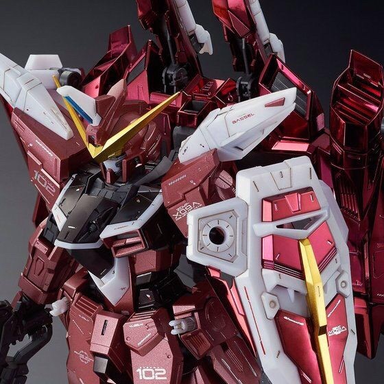 PRE-ORDER : MG 1/100 JUSTICE GUNDAM (SPECIAL COATING VER.) PLASTIC MODEL