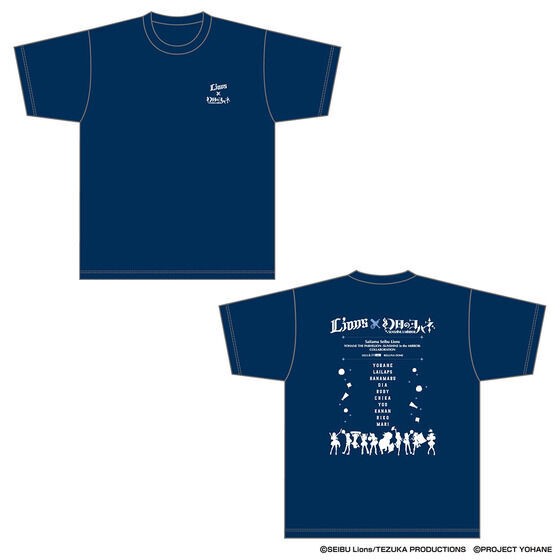PRE-ORDER : Phantasm John -SUNSHINE in the MIRROR- × Saitama Seibu Lions T-shirt (one size)
