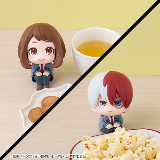 PRE-ORDER : Rukappu My Hero Academia Ochako Uraraka/Shoto Todoroki Set [Limited cushion included]
