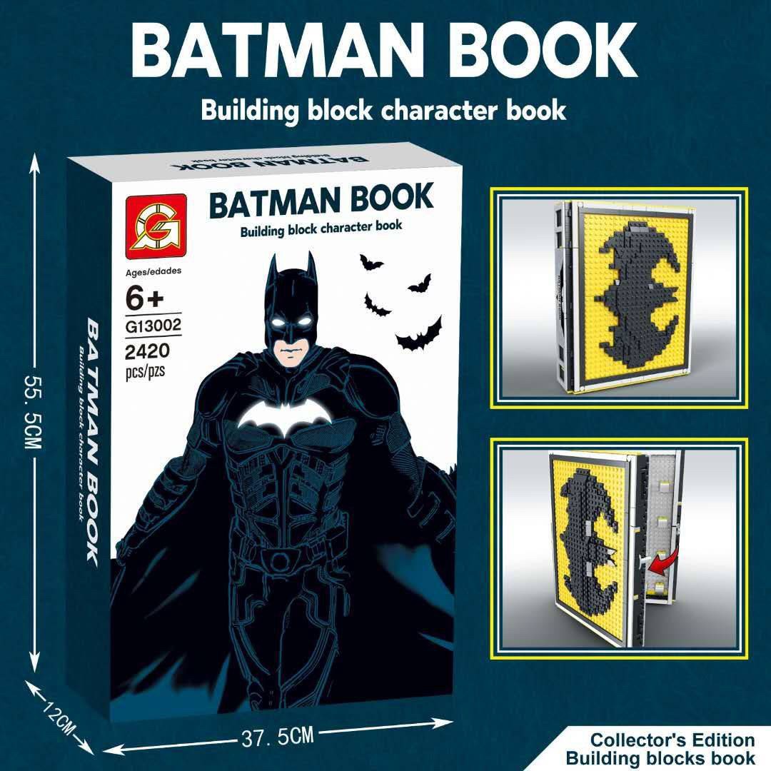 J 13002 Batman Book 2420pcs