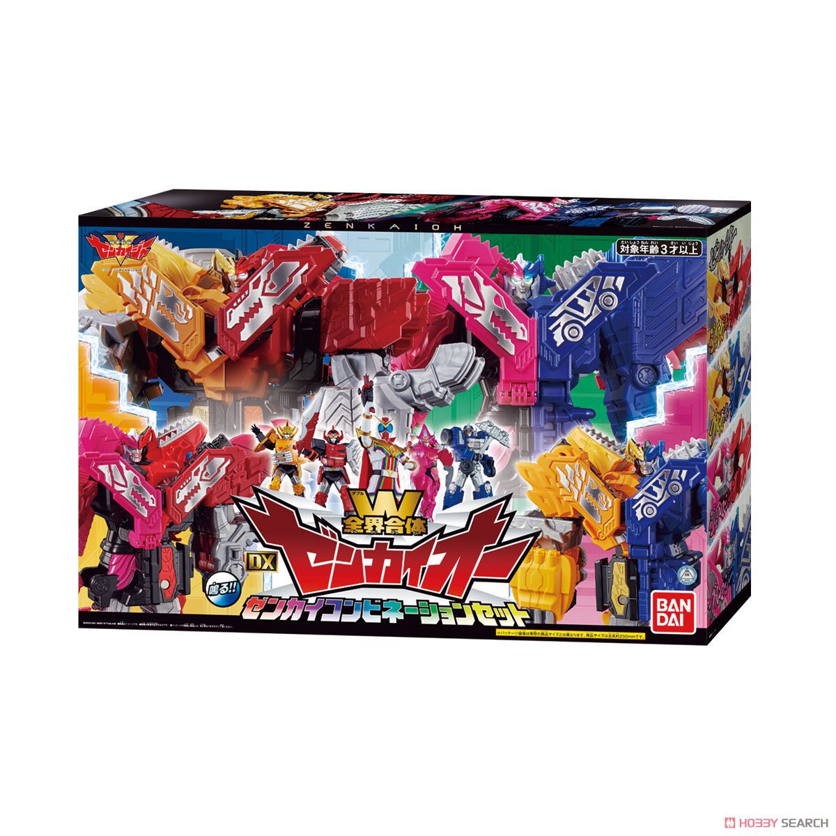 Kikai Sentai Zenkaiger - DX Zenkaioh Zenkai Combination Set by Bandai