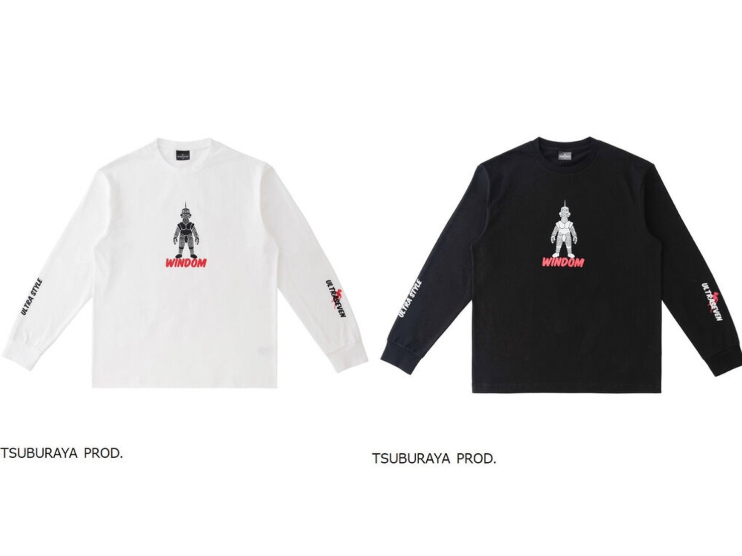 PRE-ORDER : ULTRA STYLE Long Sleeve T-shirt Men's Windom Pattern