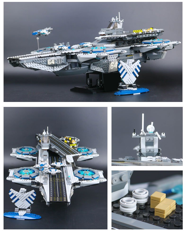 Lepin 07043 The SHIELD Helicarrier 3057pcs