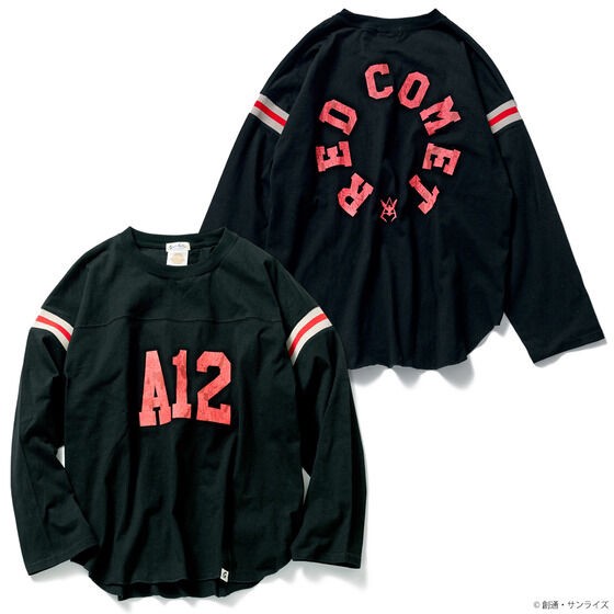 PRE-ORDER : STRICT-G.Fab Goodwear "Mobile Suit Gundam" Football Long Sleeve T-shirt