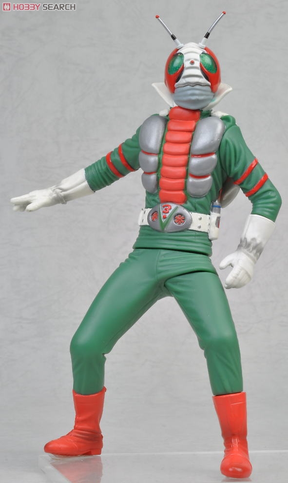 Soul of Soft Vinyl No.25 Masked Rider V3 7”inch by Bandai