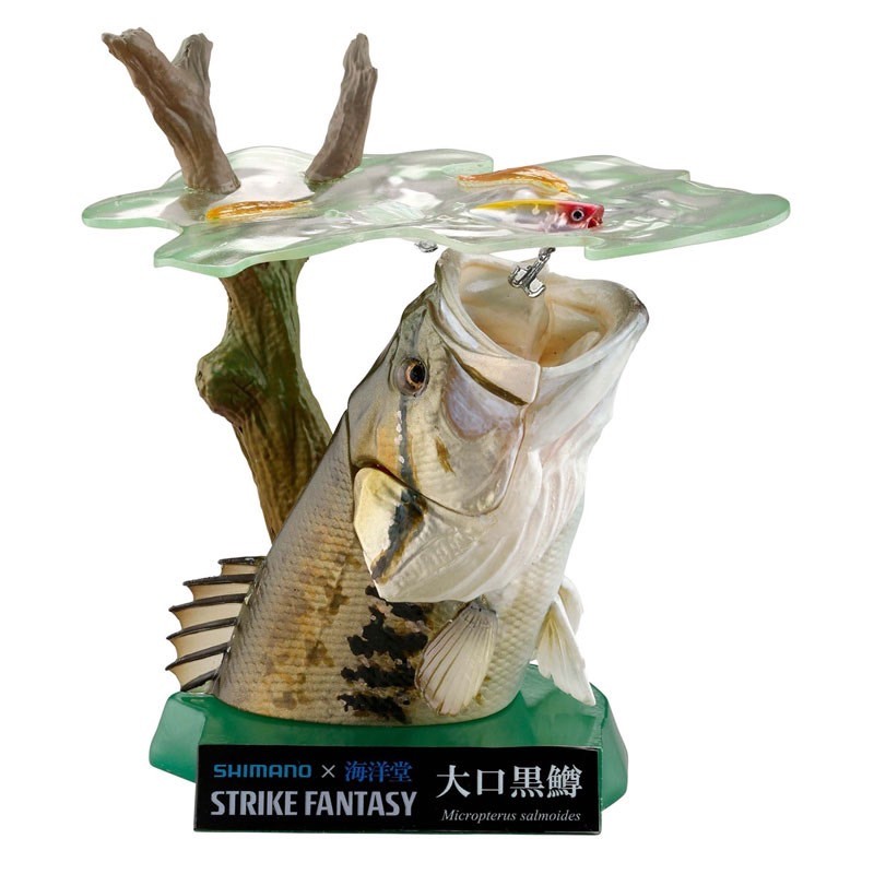 Pre-order : STRIKE FANTASTY Micropterus Salmoides (Largemouth Bass) by Kaiyodo (Reissue)