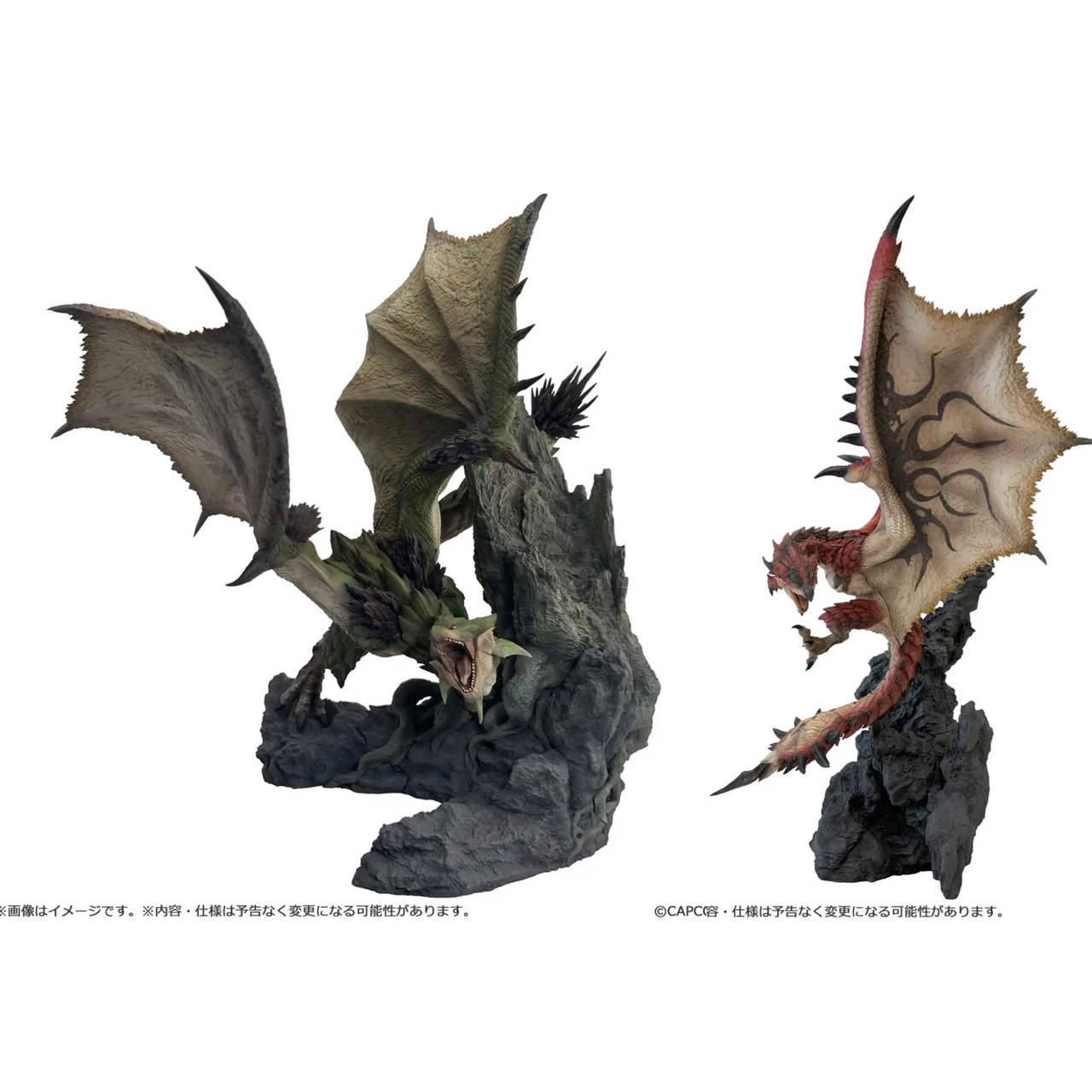 Pre-order : Monster Hunter: Capcom Figure Builder Creators Model Female Fire Wyvern Rathian / Fire Wyvern Rathalos Ver.2.0 by Capcom