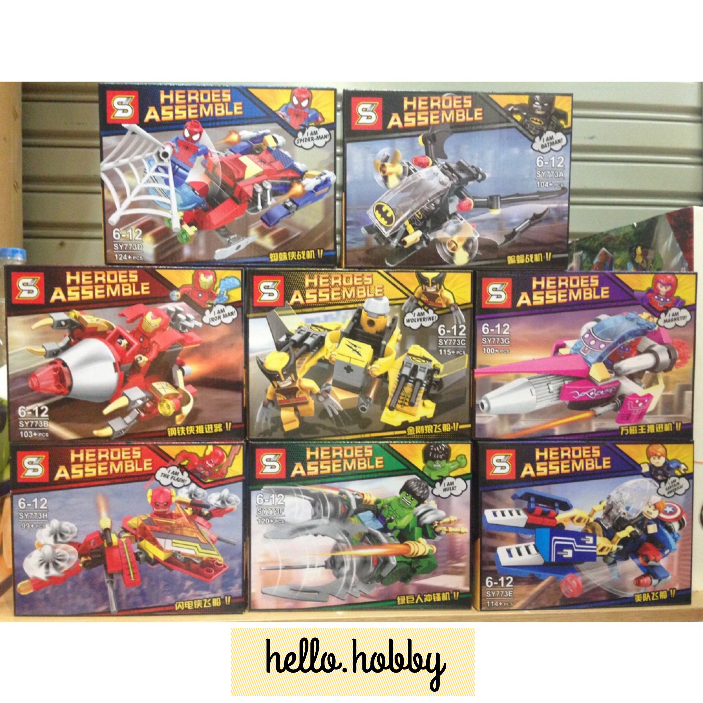 SY 773 A-H Heroes Assemble