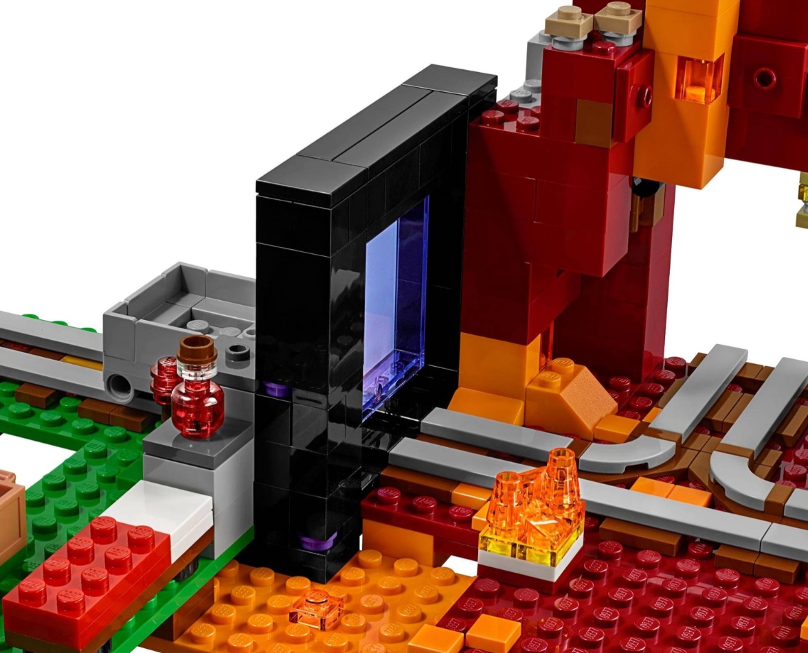 SY 990 Minecraft The Nether Portal 487pcs