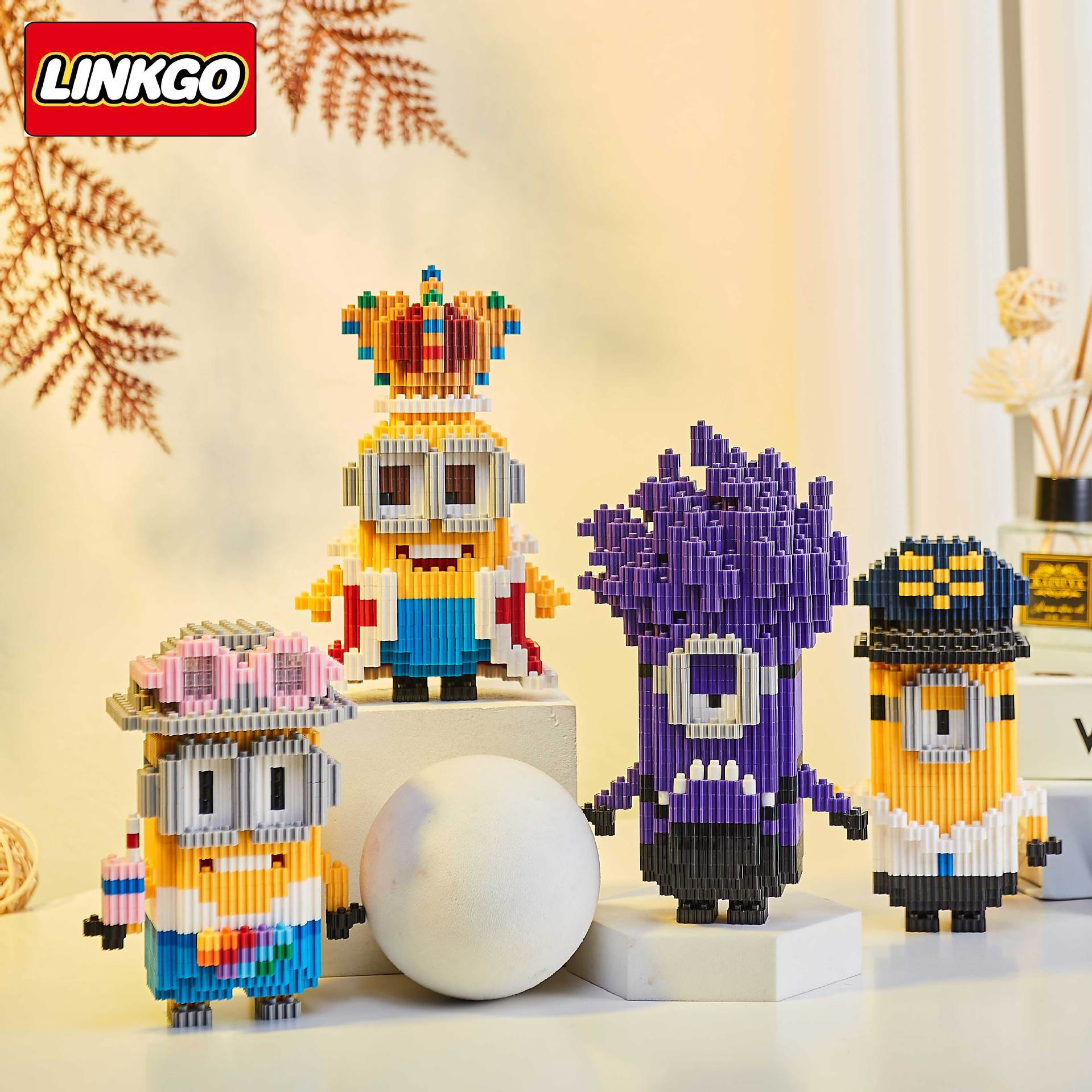 Linkgo 68355-68358 Minion Cosplay