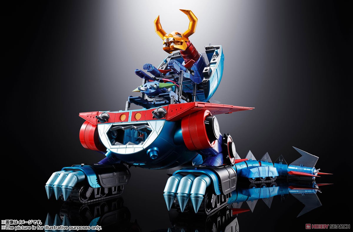 Soul of Chogokin - GX-100 Gaiking & Daiku Maryu (with Initial Release Bonus Item) by Bandai (มีกล่องน้ำตาล)