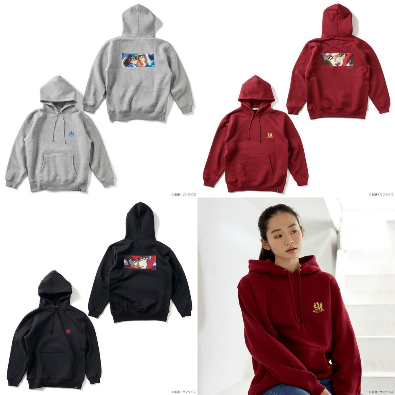 PRE-ORDER : STRICT-G "Mobile Suit Gundam SEED" Fleece-lined Hoodie
