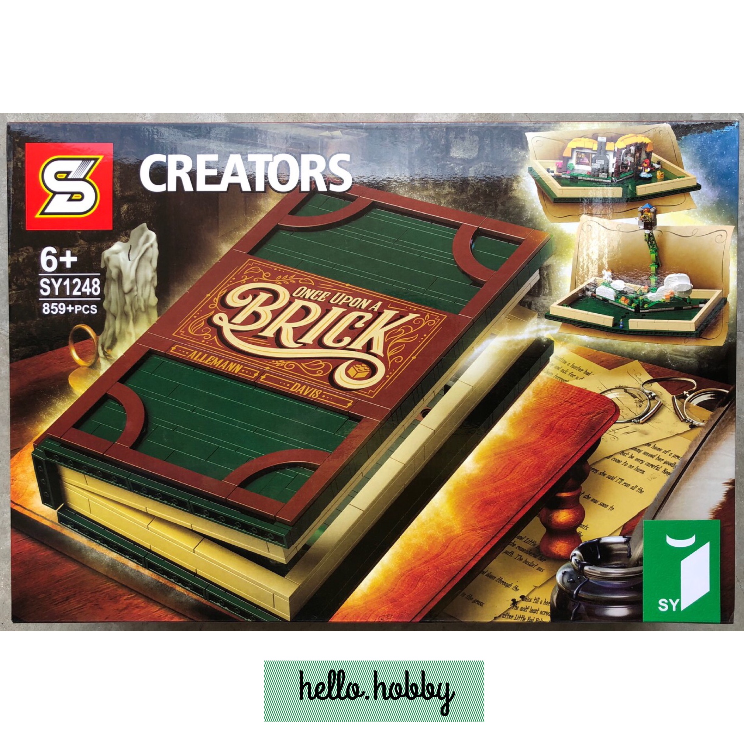 SY 1248 Pop-Up Book 859pcs