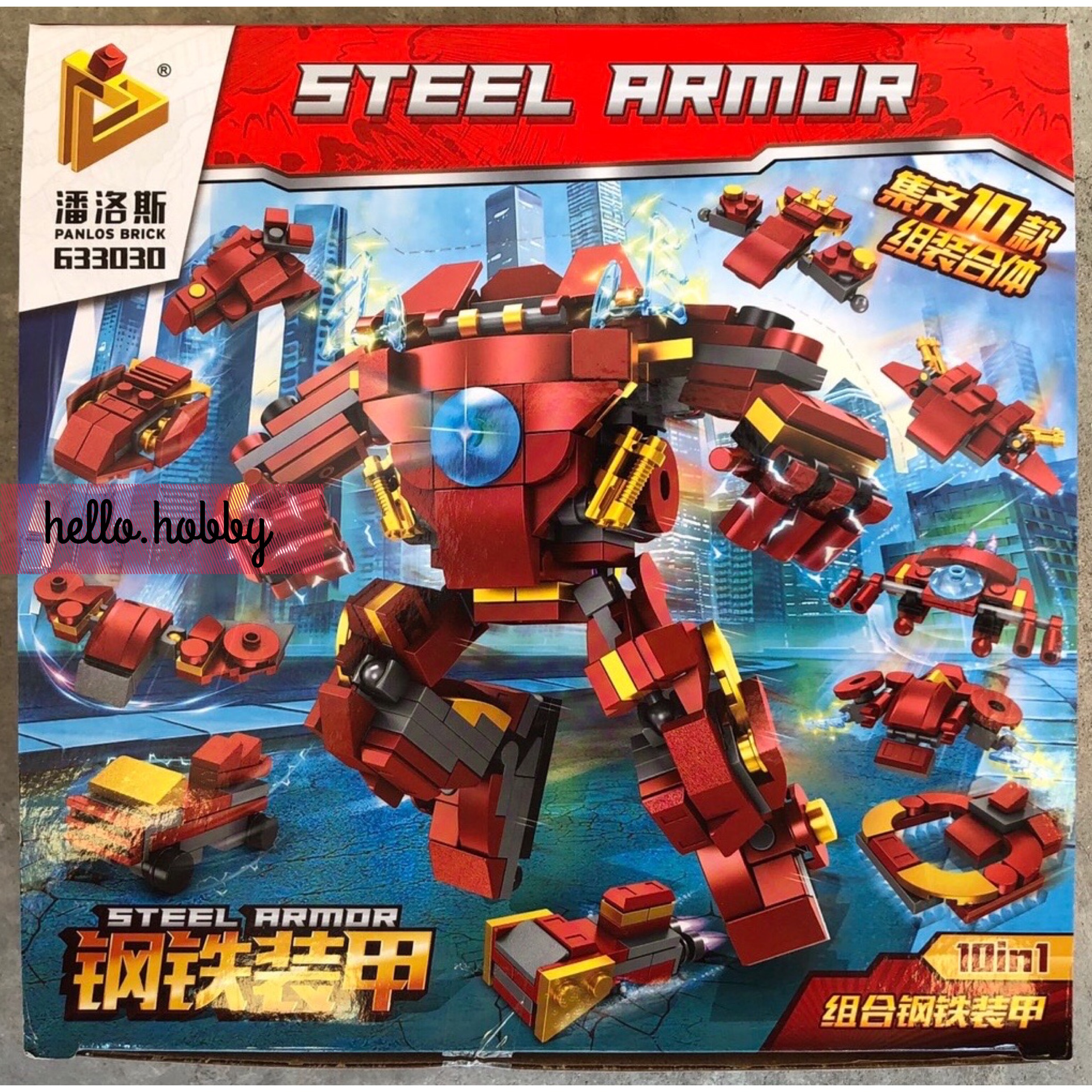 Panlos 633030 Iron Man
