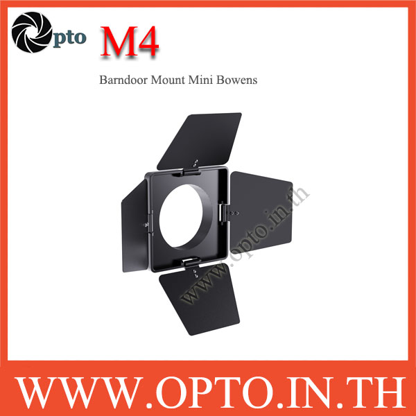 M4 Mini Barndoor Mount Mini Bowens For ZU60 L023 L024 LT028