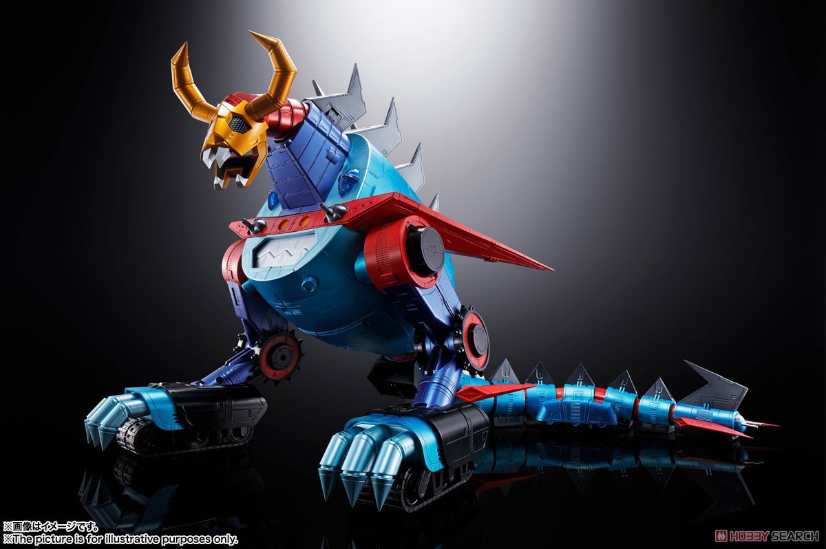 Soul of Chogokin - GX-100 Gaiking & Daiku Maryu (with Initial Release Bonus Item) by Bandai (มีกล่องน้ำตาล)