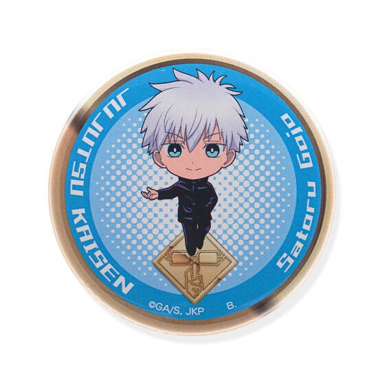 PRE-ORDER : [Hapikuro!] Jujutsu Kaisen Chokonto Nokkari Mini Character Can Badge (22 types in total) (Random)