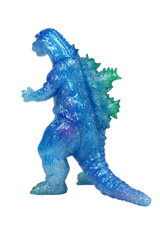 Godzilla - CCP Middle Size Series - Godzilla Vol.12 - Godzilla (1954) Cosmo Blue Glitter Ver. Soft Vinyl by CCP (Lot JP)