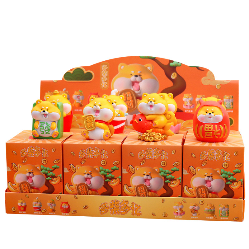 โมเดล ได้ 1 ตัว | Lucky Shiba Dog - More Than Billion Dollars Series by Romantic Light