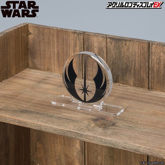 PRE-ORDER : Acrylic Logo Display EX STAR WARS Boba Fett / Jedi Order Mark