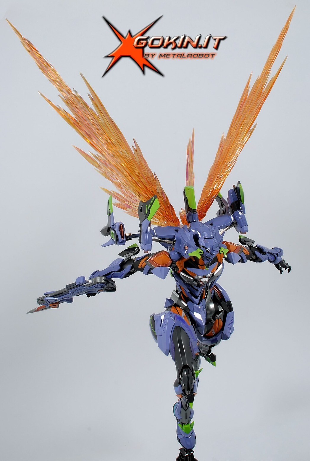 MORTAL MIND Series Evangelion Anima Evangelion Unit-01 Final Model Diecast Action Figure by CCS TOYS