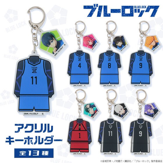 PRE-ORDER : [Hapikuro!] Blue Lock Acrylic Keychain (Random)