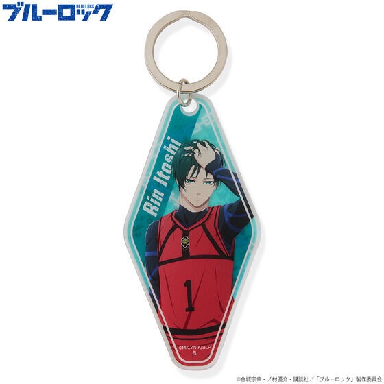 PRE-ORDER : Blue Lock Acrylic Motel Keychain (7 types in total)