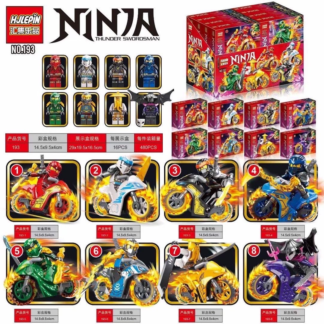 HJLEPIN 193 Ninjago