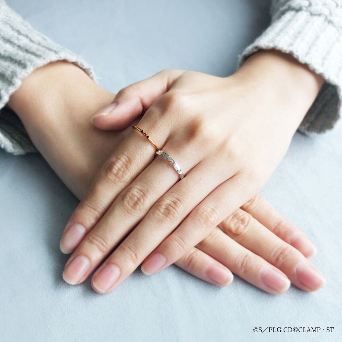 PRE-ORDER : "Code Geass: Roze of The Recapture" x TAKE-UP Image Silver Ring Set