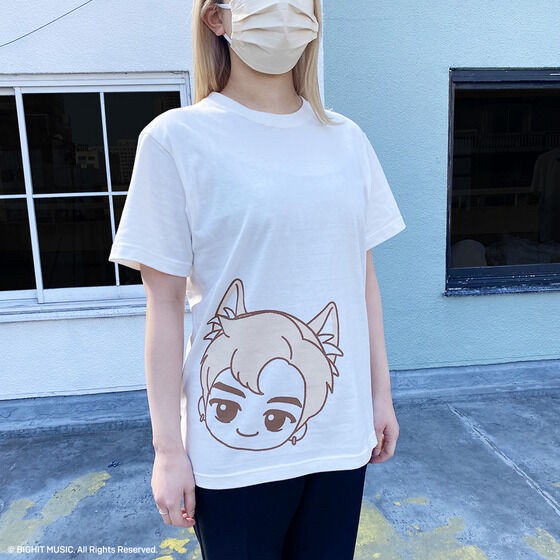 PRE-ORDER : TinyTAN Funpark Dynamite Face Print T-shirt