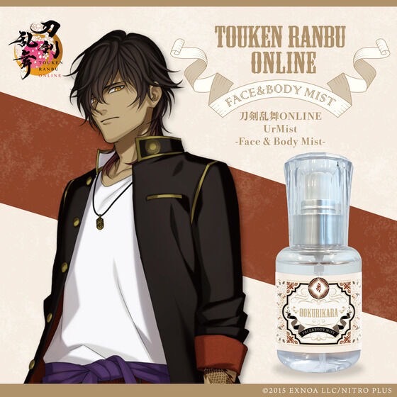 PRE-ORDER : Touken Ranbu ONLINE UrMist Face & Body Mist