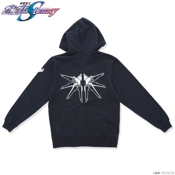 PRE-ORDER : Mobile Suit Gundam MS Motif Series Zip Hoodie