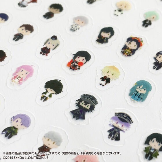 PRE-ORDER : Touken Ranbu ONLINE Otomo Sanbu Clear Stickers