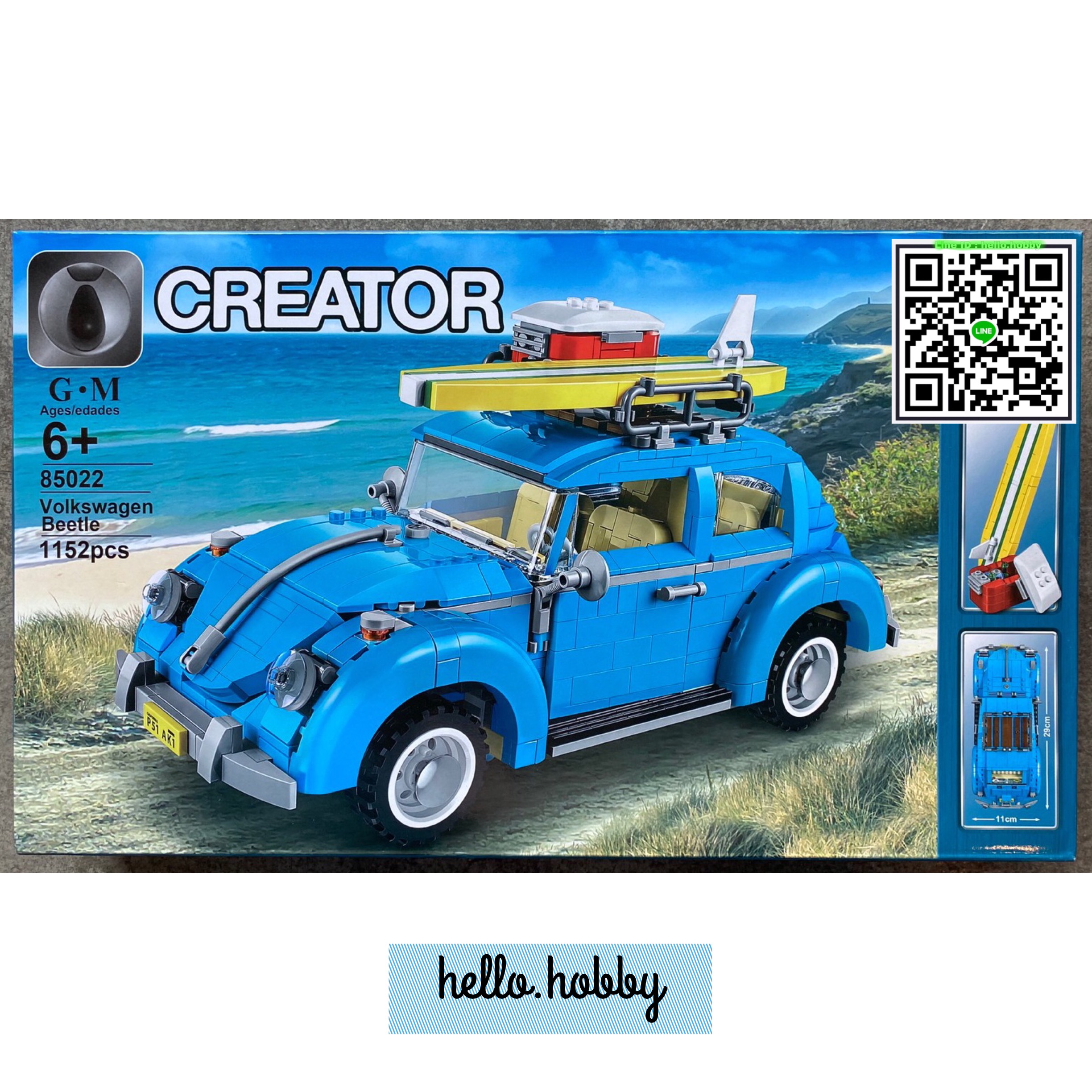 Gm 85022 Volkswagen Beetle 1152pcs