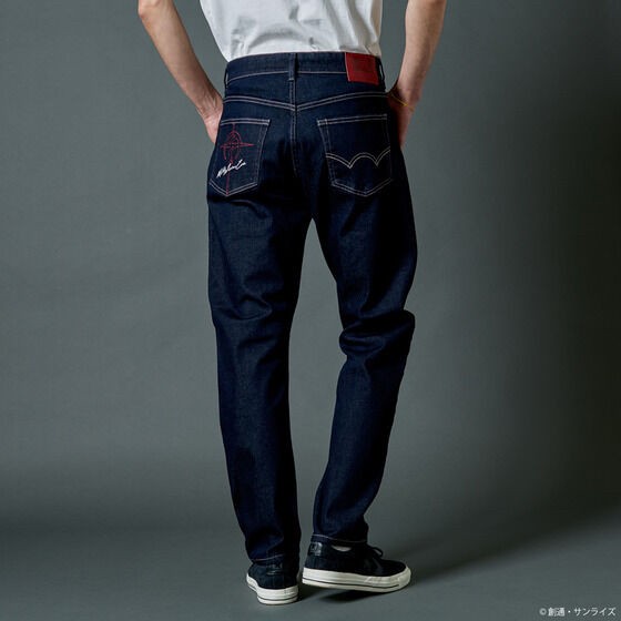 PRE-ORDER : STRICT-G EDWIN "Mobile Suit Gundam: Hathaway's Flash" JERSEYS Denim Loose Tapered MAFTY