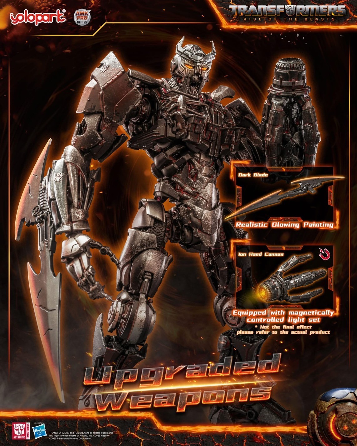 Pre-order : AMK PRO Series Transformers: Rise of the Beasts Scourge Model Kit by YOLOPARK