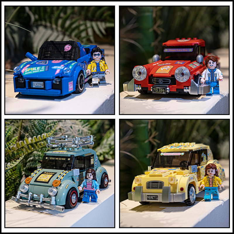 Decool 28005 - 28008 Ford Racing Pacemaker Graffiti Car