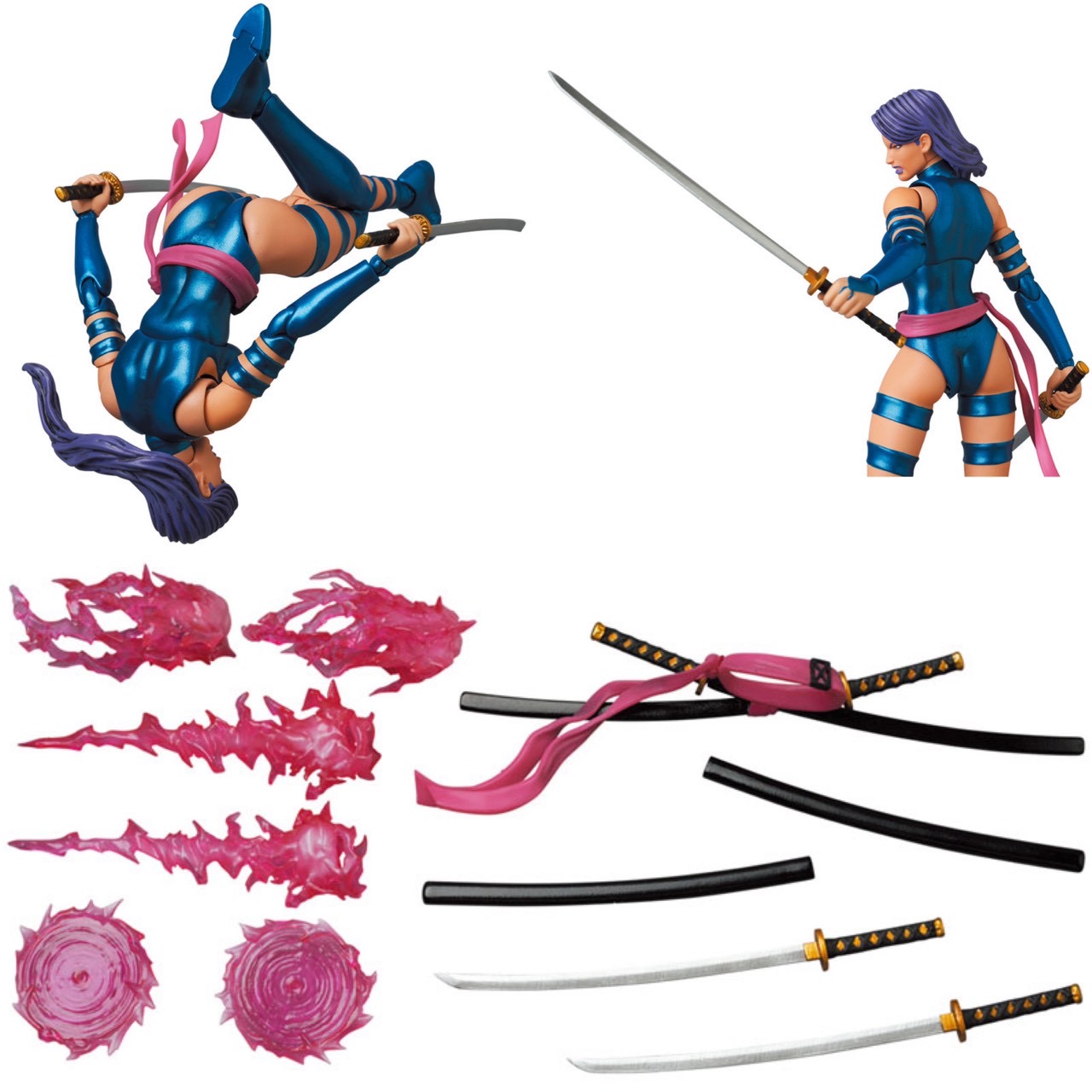Pre-order : MAFEX Psylocke (Comic Ver.) by Medicom Toy (Reissue)