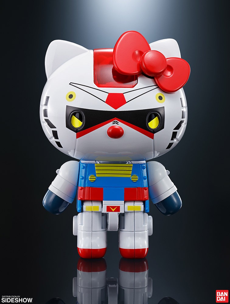 CHOGOKIN RX-78-2 Gundam x Hello Kitty by Bandai