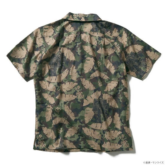 PRE-ORDER : STRICT-G PAIKAJI "Mobile Suit Gundam Cucuruz Doan's Island" Aloha Shirt