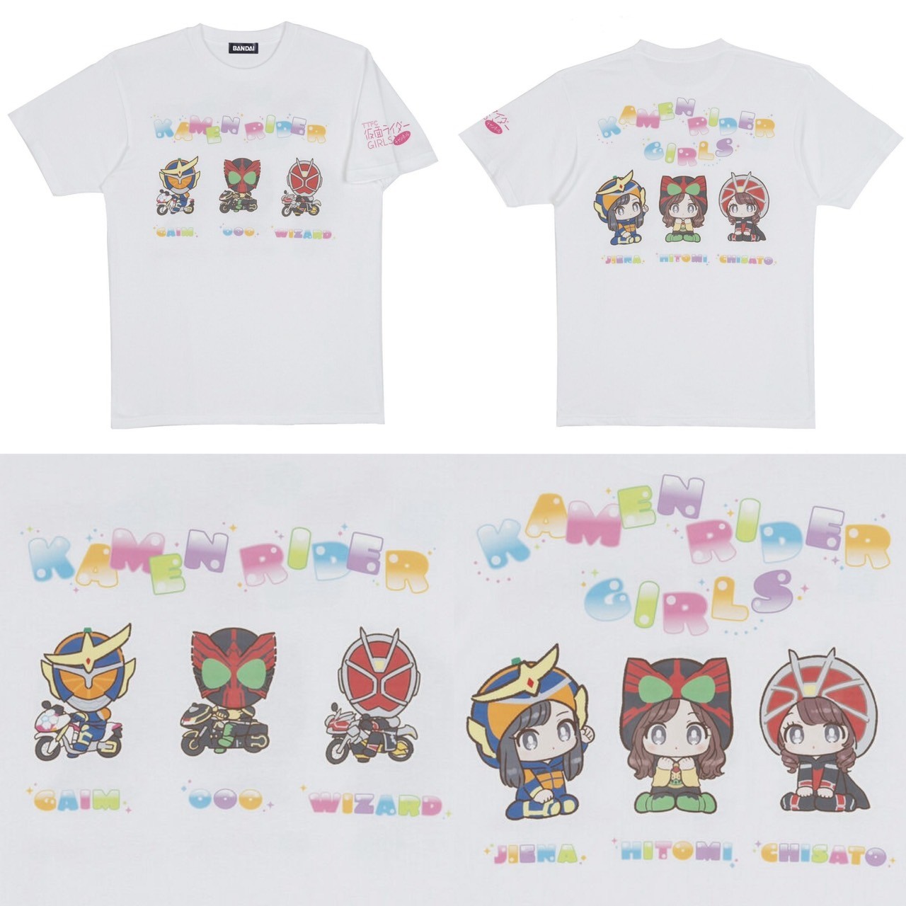 PRE-ORDER : TTFC Kamen Rider GIRLS Channel T-shirt