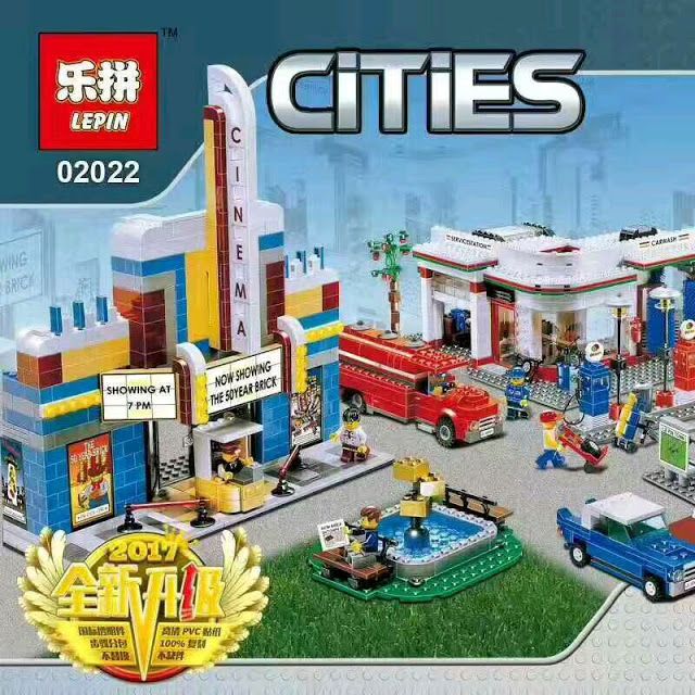 Lepin 02022 Town Plan 2080pcs
