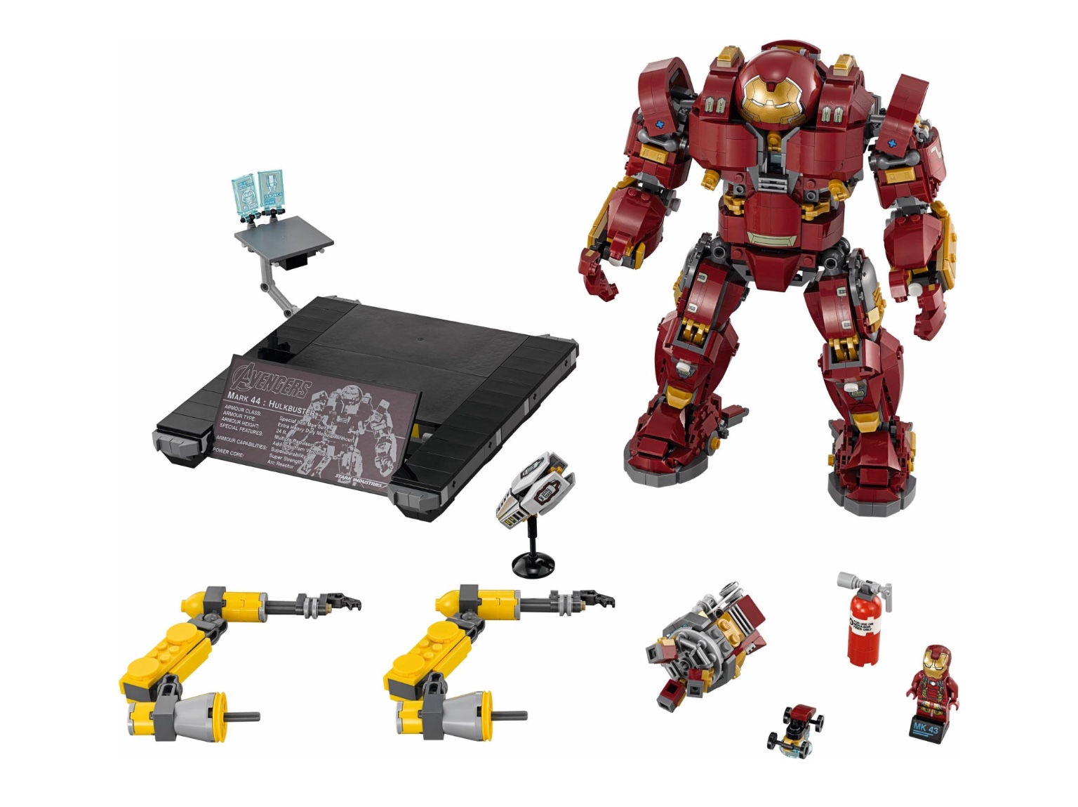 Lepin 07101 The Hulkbuster: Ultron Edition 1527pcs