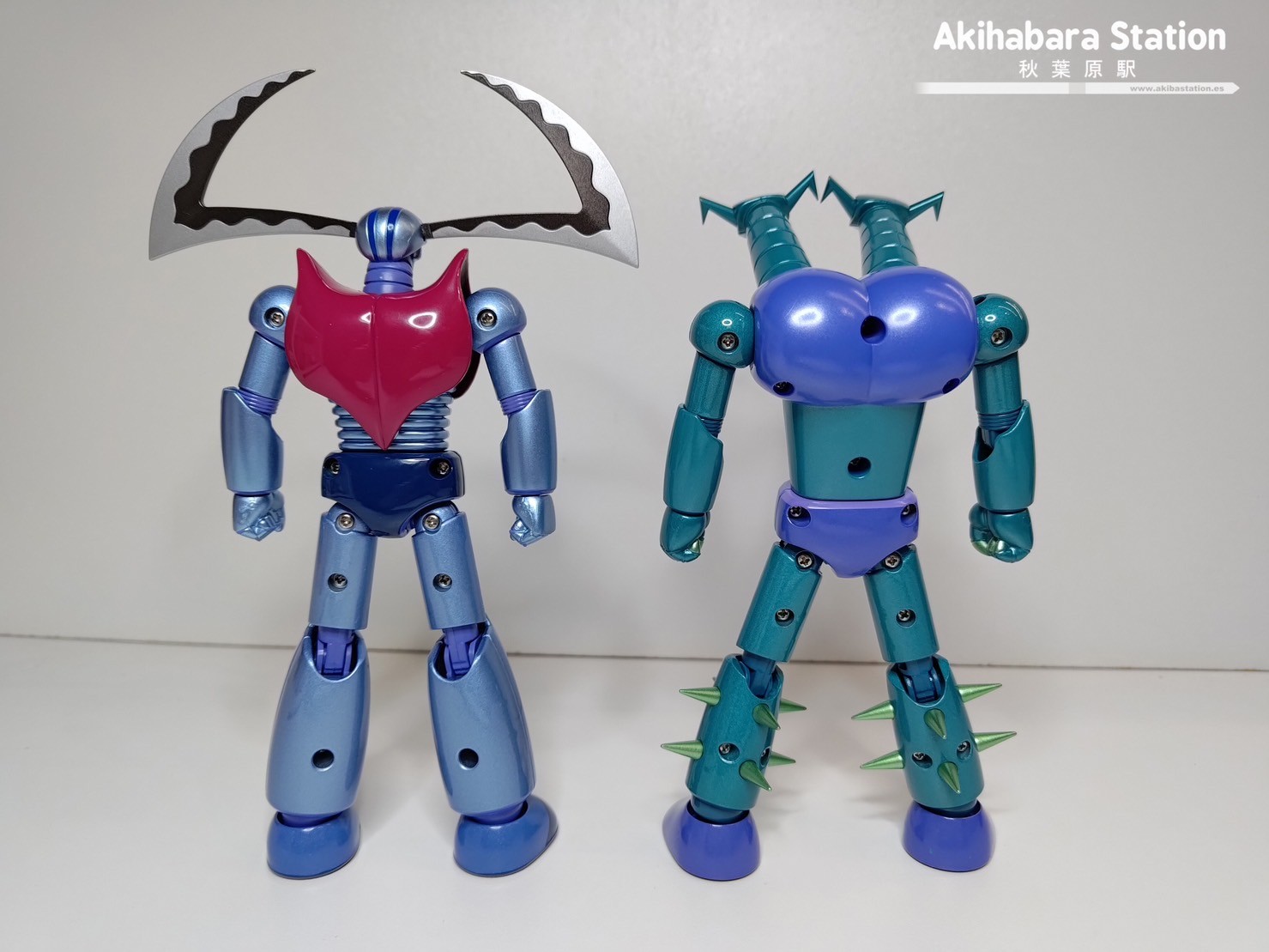 Soul of Chogokin - Mechanical Beasts GX-25R Garada K7 & GX-26R Doublas M2 by Bandai