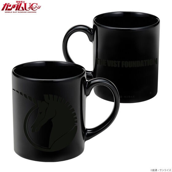 PRE-ORDER : Mobile Suit Gundam BLACK Series Mark Mug Cup